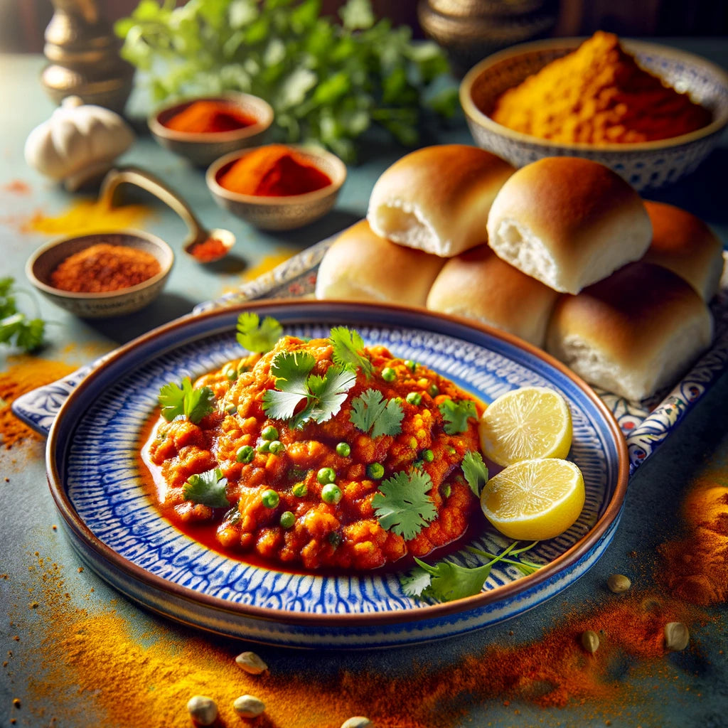 Basoia's Organic Twist: Savory Pav Bhaji – A Flavorful Journey from Mumbai to Your Table